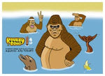 Hoof Hearted - Konkey Dong 4Up Evolution Aquatic Ape